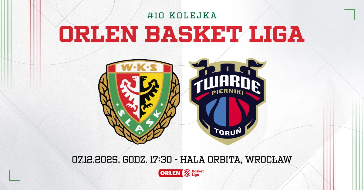 WKS Śląsk Wrocław vs Arriva Lotto Twarde Pierniki Toruń