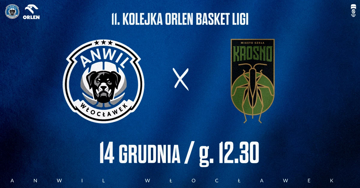 Anwil Włocławek vs Miasto Szkła Krosno