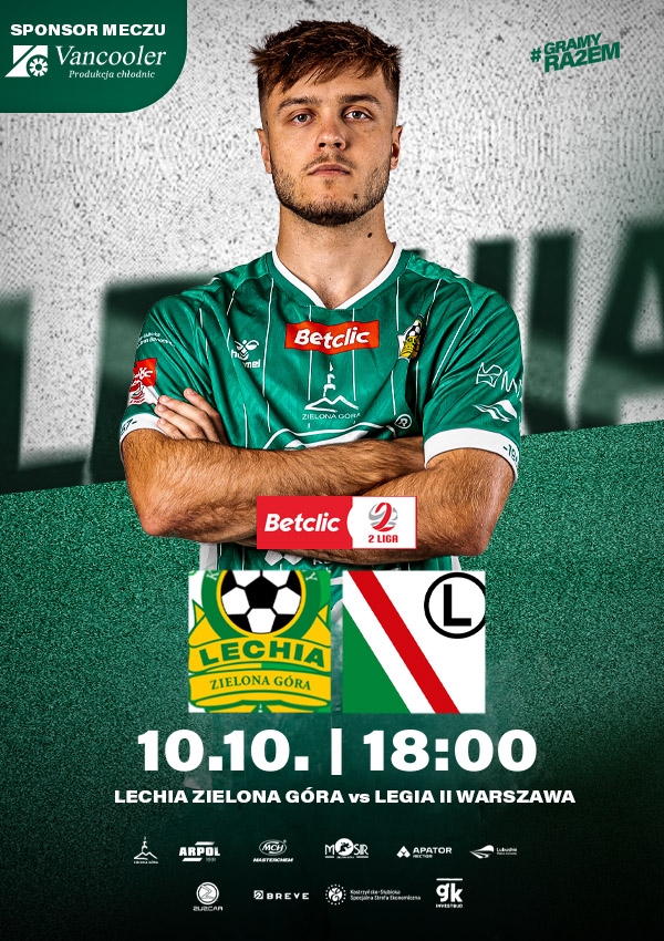 Bilety KS Lechia Zielona Góra vs Legia II Warszawa