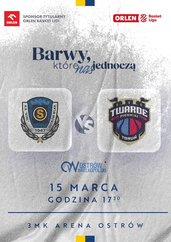 Bilety Tasomix Rosiek Stal Ostrów Wielkopolski vs Arriva LOTTO Twarde Pierniki Toruń