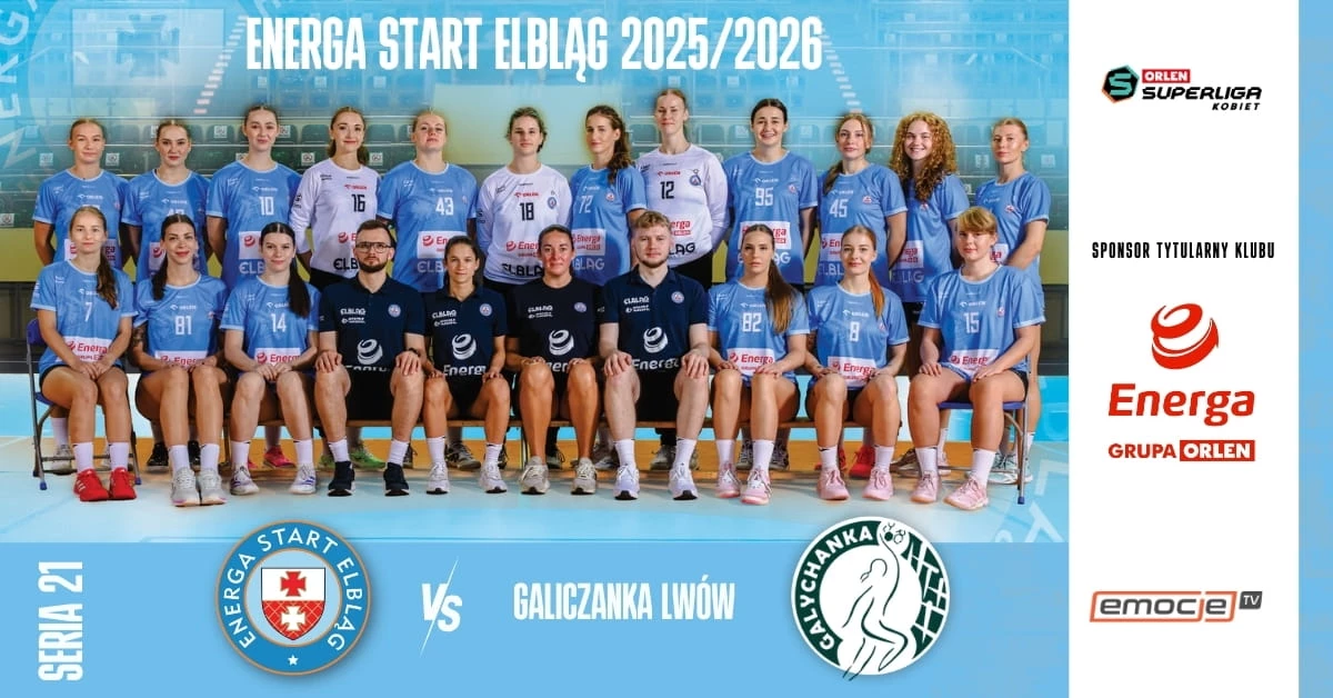 Energa Start Elbląg vs HC Galiczanka Lwów